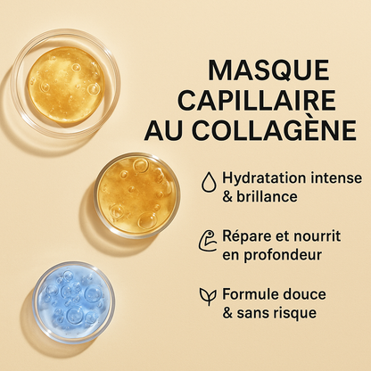Masque Réparateur Collagène & Argan – Soin Profond