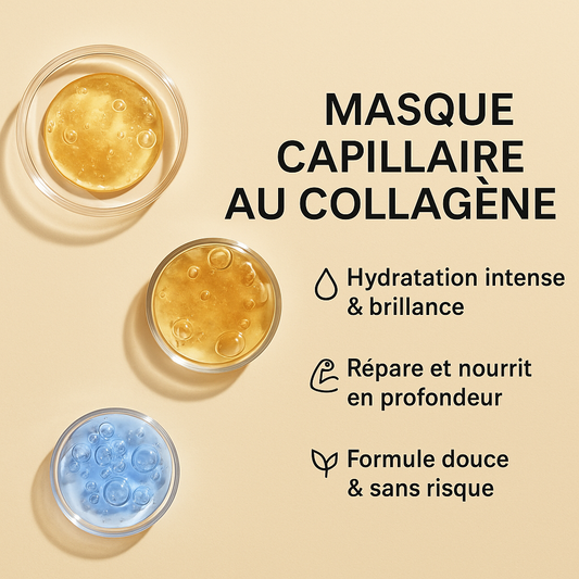 Masque Réparateur Collagène & Argan – Soin Profond