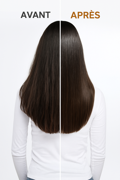 Duo capillaire PURC Repair, shampoing et après-shampoing nourrissants à l’huile d’argan du Maroc, pour cheveux secs et abîmés