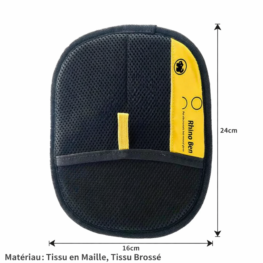 Gant électrostatique modèle renforcé avec dimensions 24 × 16 cm et tissu brossé