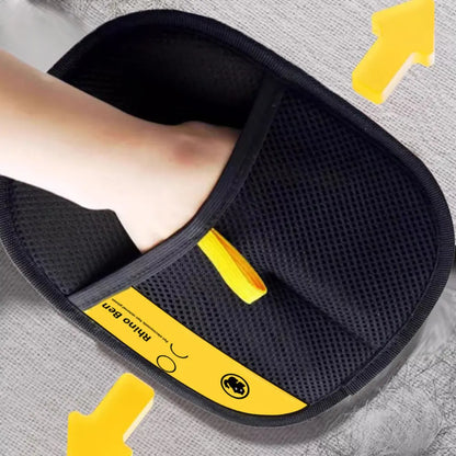 Gant électrostatique modèle renforcé utilisé à la main pour retirer poils et poussières sur surface textile