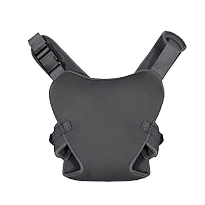 Porte-bébé aquatique gris ajustable, modèle ergonomique et confortable pour bébé