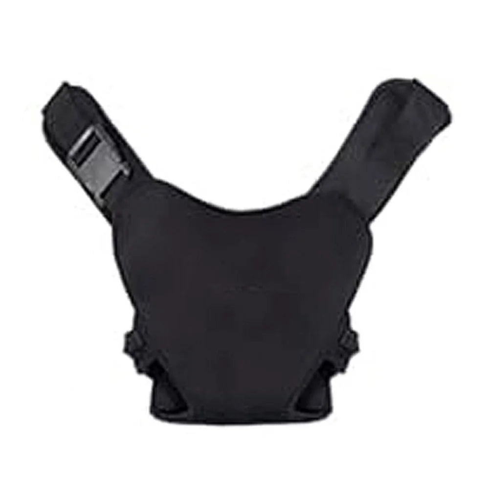 Porte-bébé aquatique noir ajustable, modèle ergonomique et confortable pour bébé