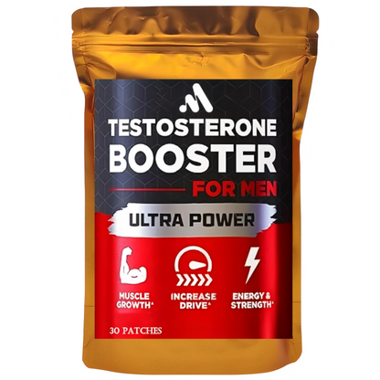 Paquet de patchs transdermiques booster de testostérone pour hommes – 30 patchs